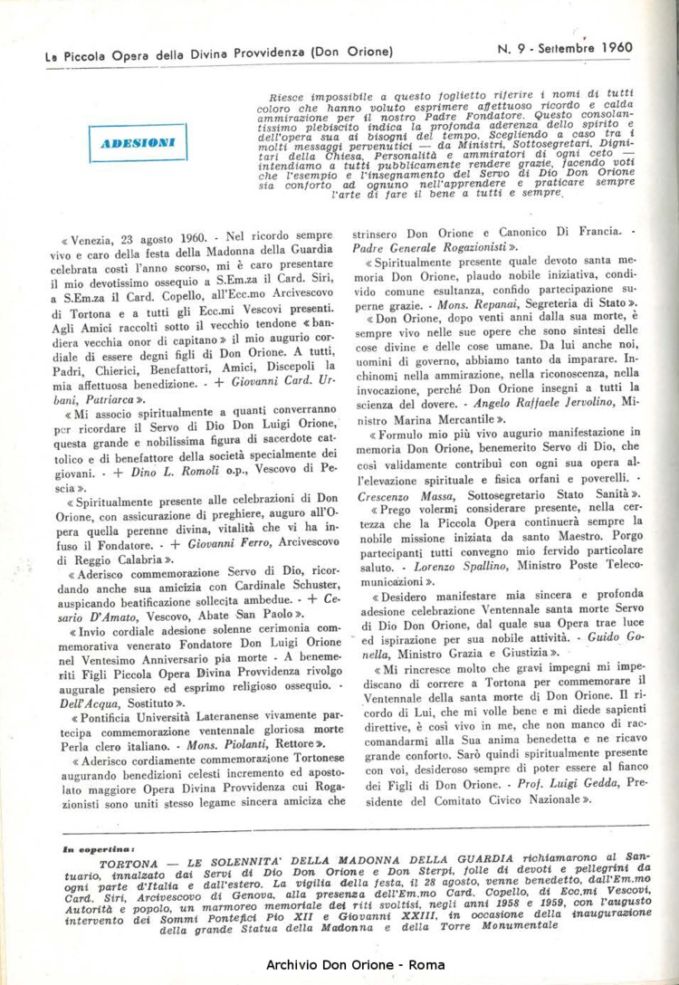 La piccola Opera della Divina Provvidenza, 55, 09_10, 01-10-1960, pagina 2