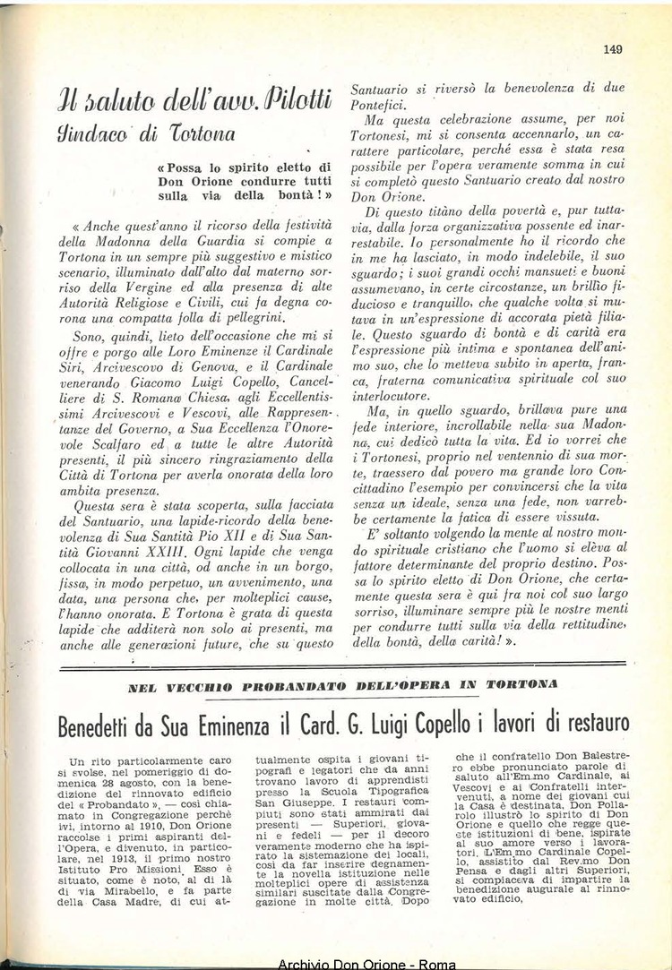 La piccola Opera della Divina Provvidenza, 55, 09_10, 01-10-1960, pagina 23