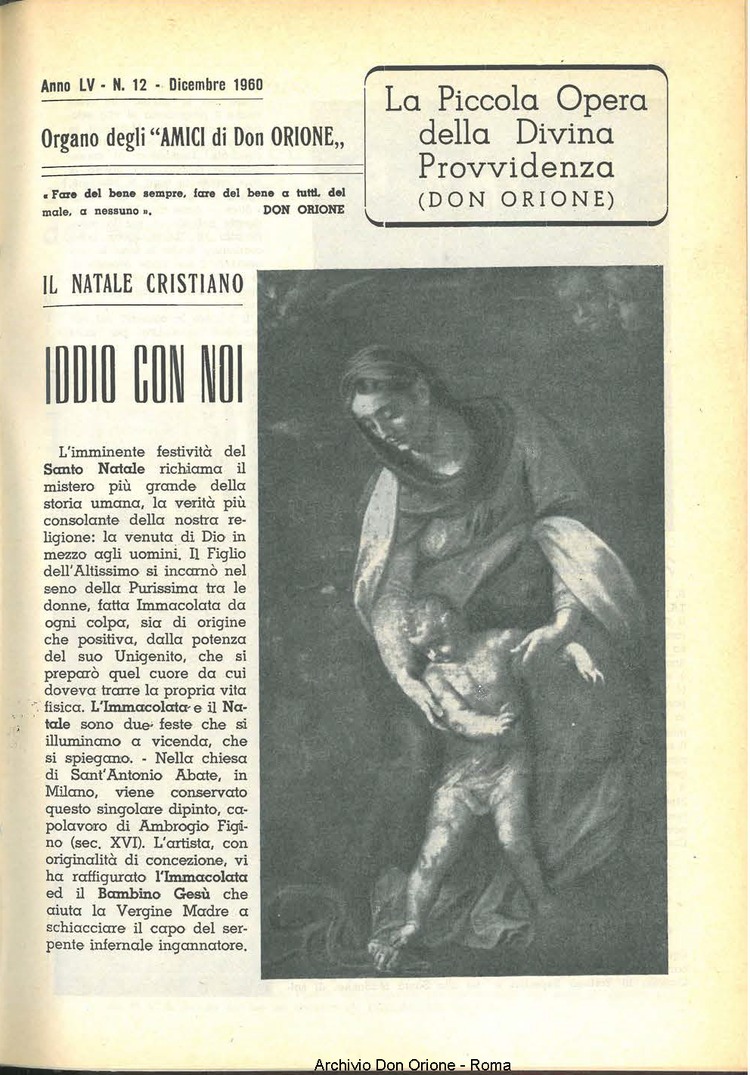 La piccola Opera della Divina Provvidenza, 55, 12, 01-12-1960, pagina 3