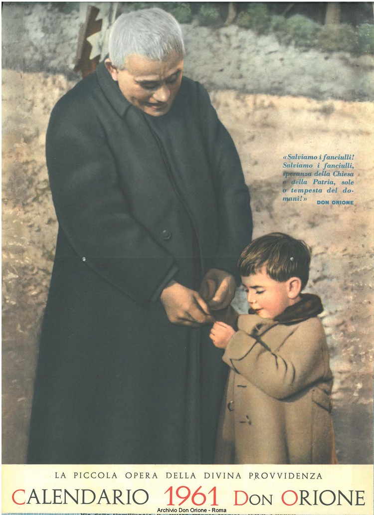 La piccola Opera della Divina Provvidenza, 55, 12, 01-12-1960 calendario, pagina 1
