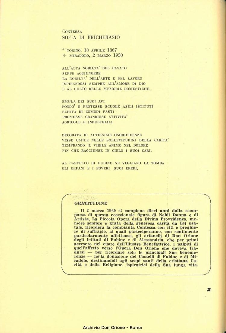 La piccola Opera della Divina Provvidenza, 55, 12, 01-12-1960 supplemento 1, pagina 2