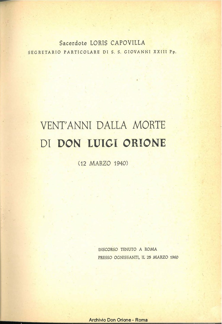La piccola Opera della Divina Provvidenza, 55, 12, 01-12-1960 supplemento 2, pagina 1