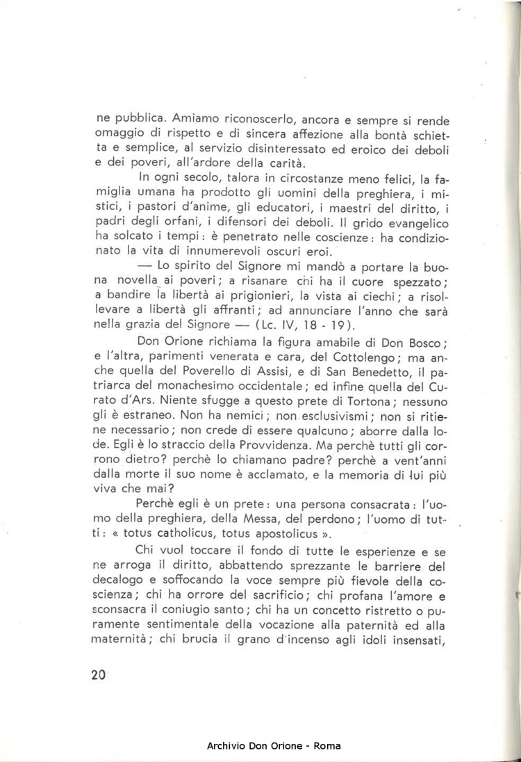 La piccola Opera della Divina Provvidenza, 55, 12, 01-12-1960 supplemento 2, pagina 20