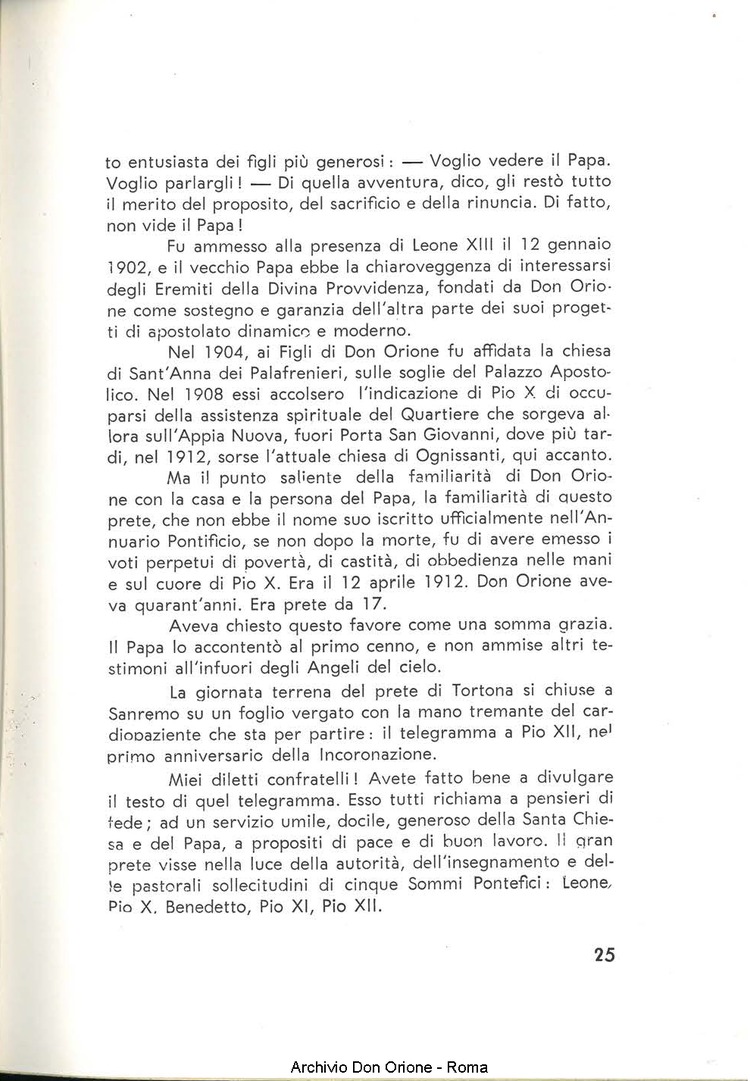 La piccola Opera della Divina Provvidenza, 55, 12, 01-12-1960 supplemento 2, pagina 25