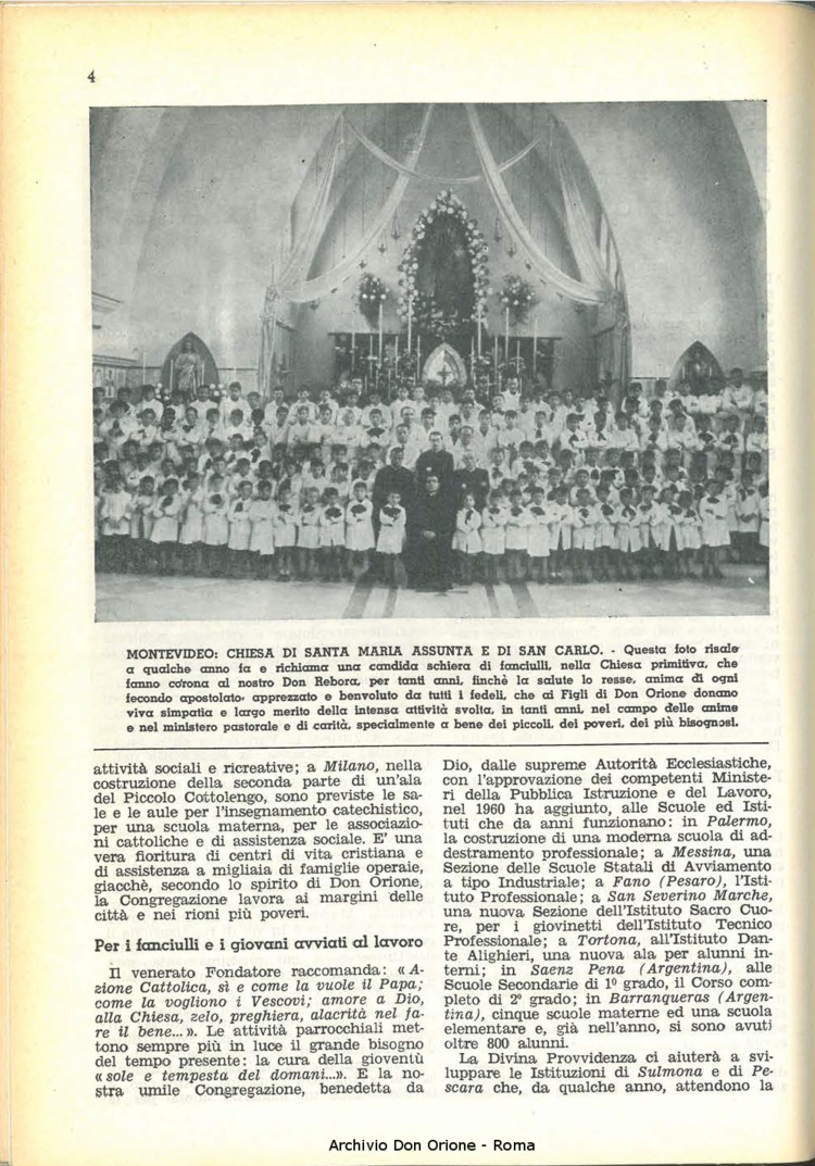 La piccola Opera della Divina Provvidenza, 56, 01, 01-01-1961, pagina 6