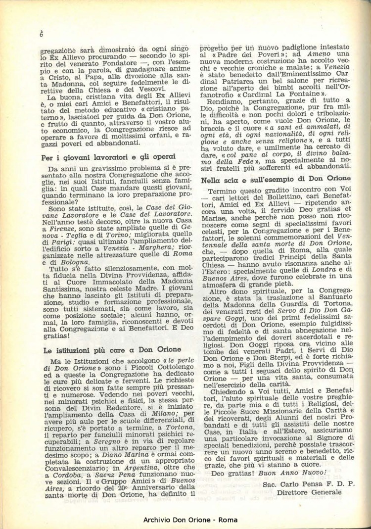 La piccola Opera della Divina Provvidenza, 56, 01, 01-01-1961, pagina 8