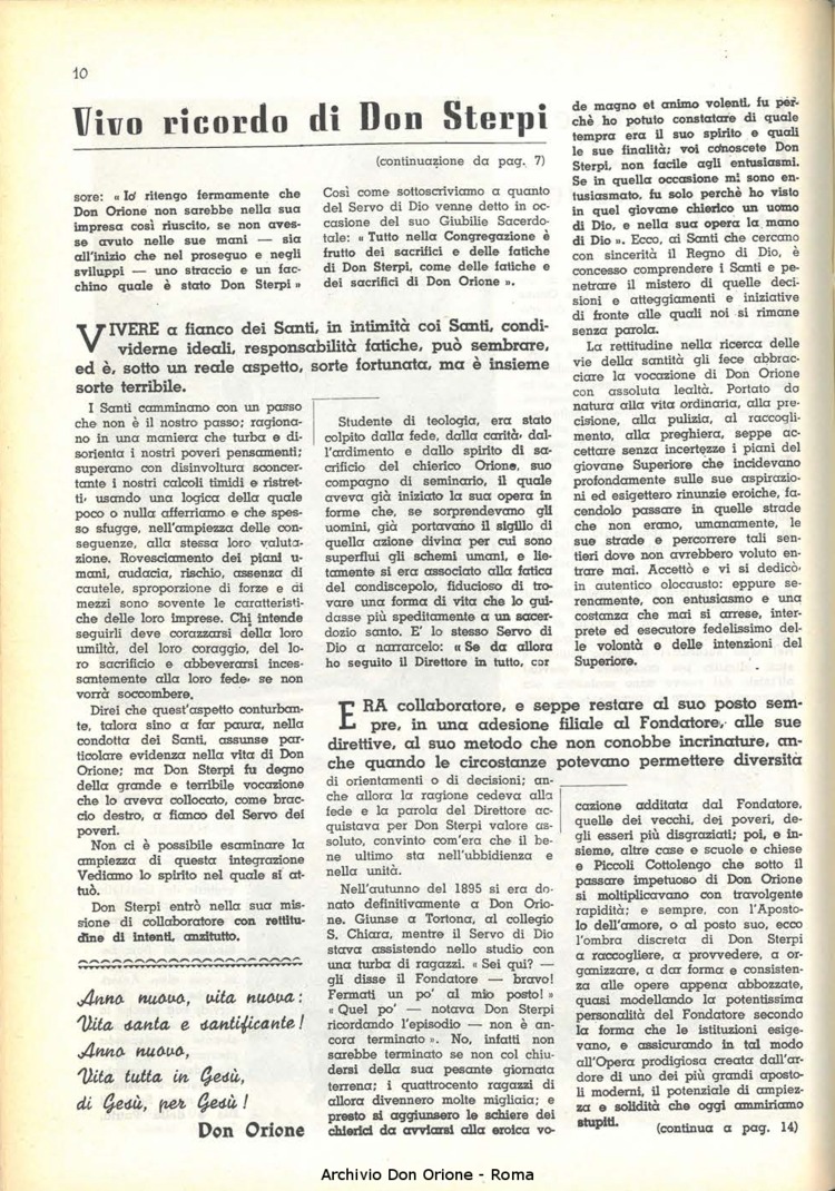 La piccola Opera della Divina Provvidenza, 56, 01, 01-01-1961, pagina 12
