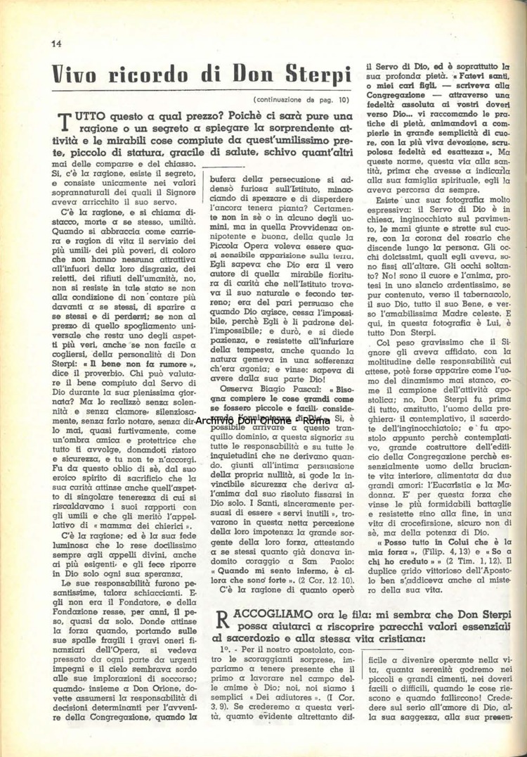 La piccola Opera della Divina Provvidenza, 56, 01, 01-01-1961, pagina 16