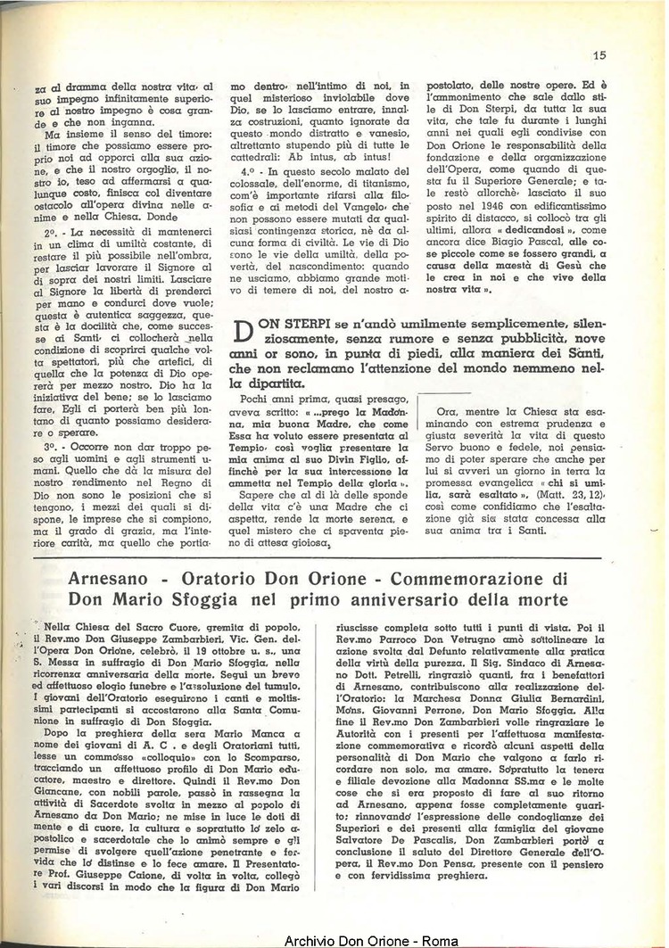 La piccola Opera della Divina Provvidenza, 56, 01, 01-01-1961, pagina 17