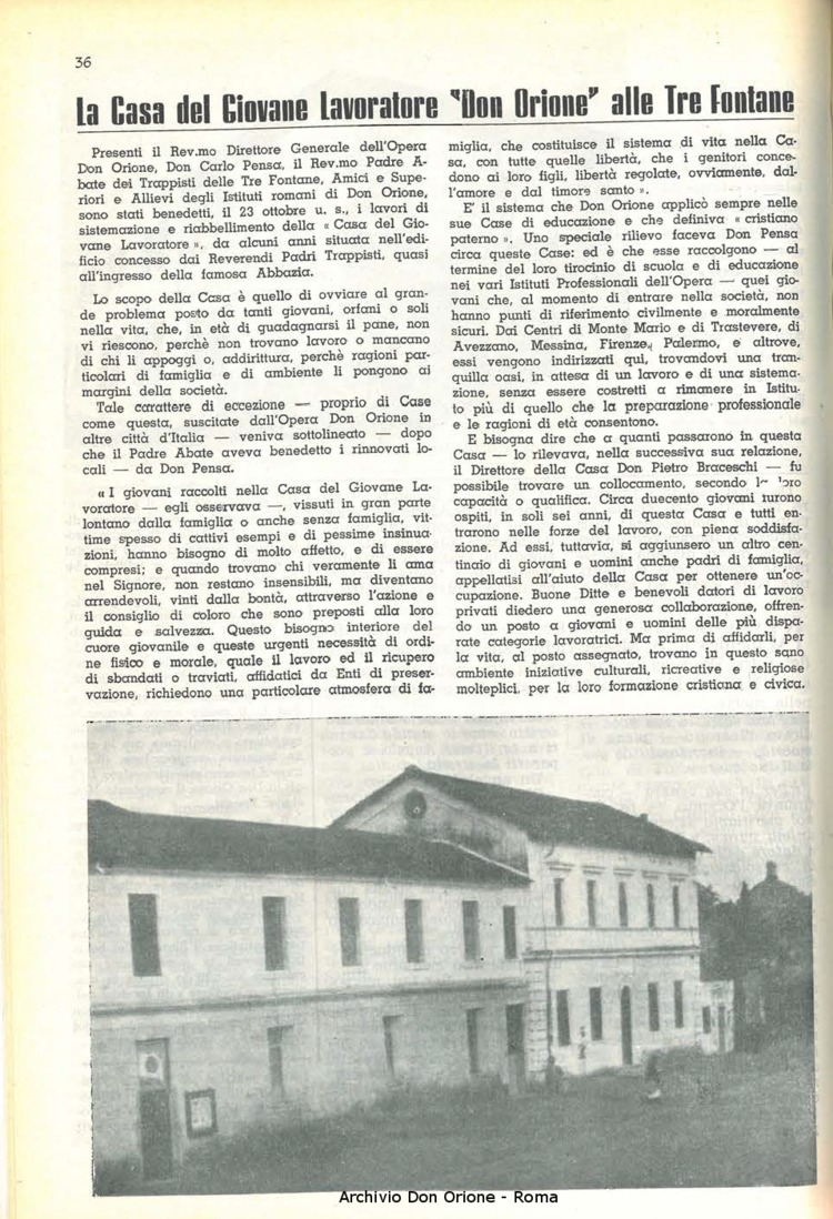 La piccola Opera della Divina Provvidenza, 56, 03, 01-02-1961, pagina 16