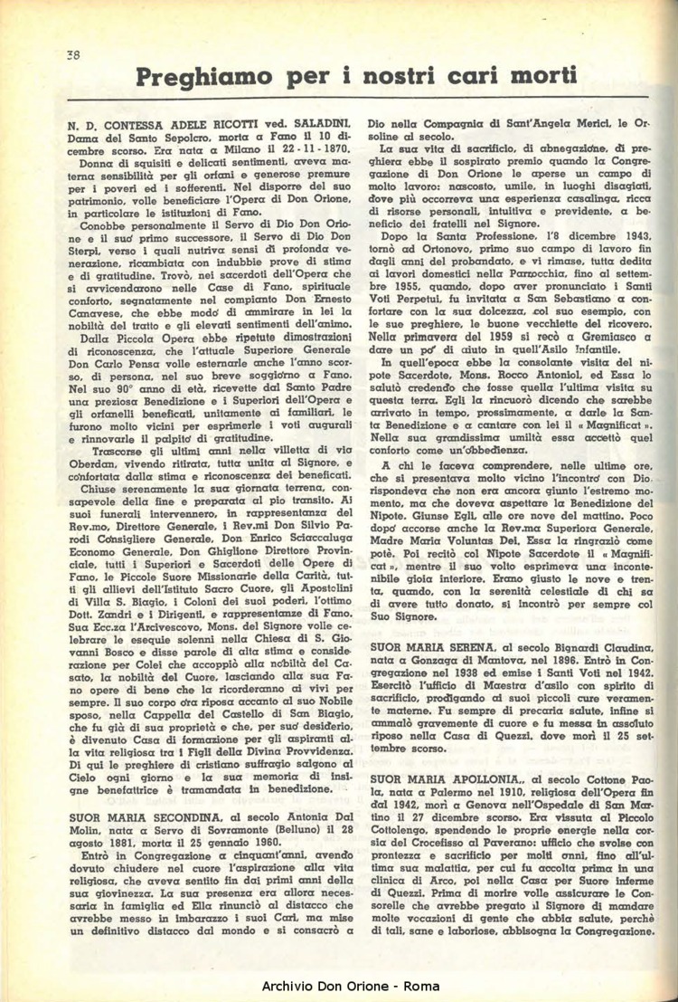 La piccola Opera della Divina Provvidenza, 56, 03, 01-02-1961, pagina 18
