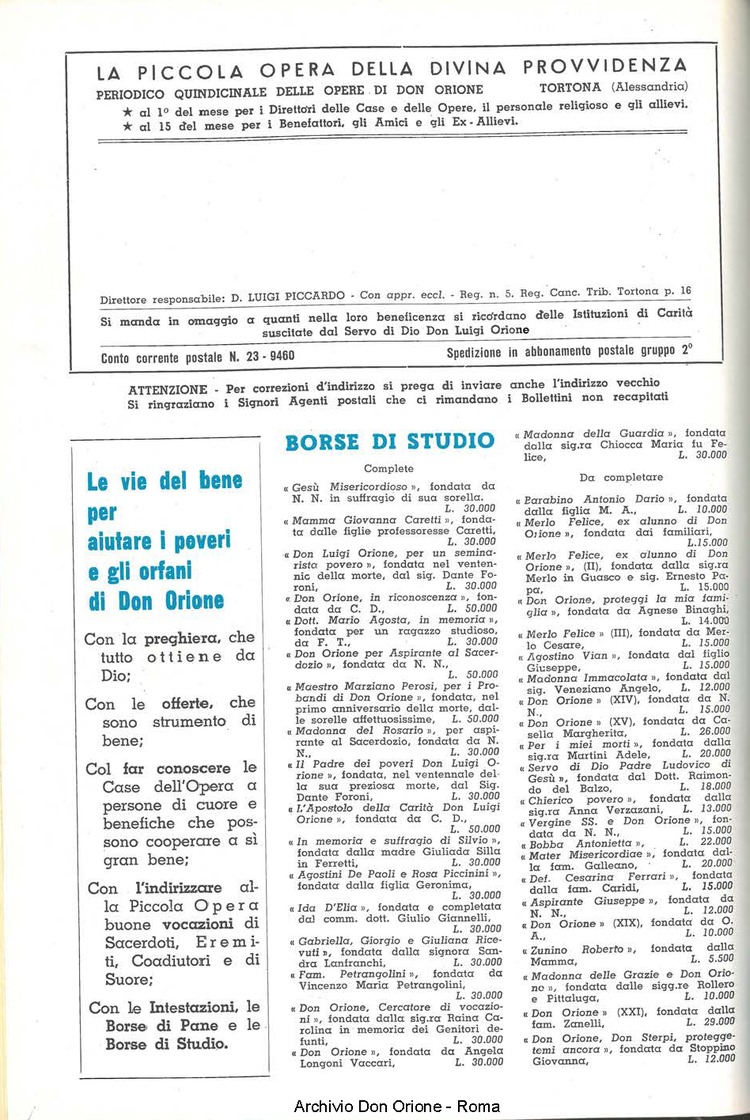 La piccola Opera della Divina Provvidenza, 56, 03, 01-02-1961, pagina 20