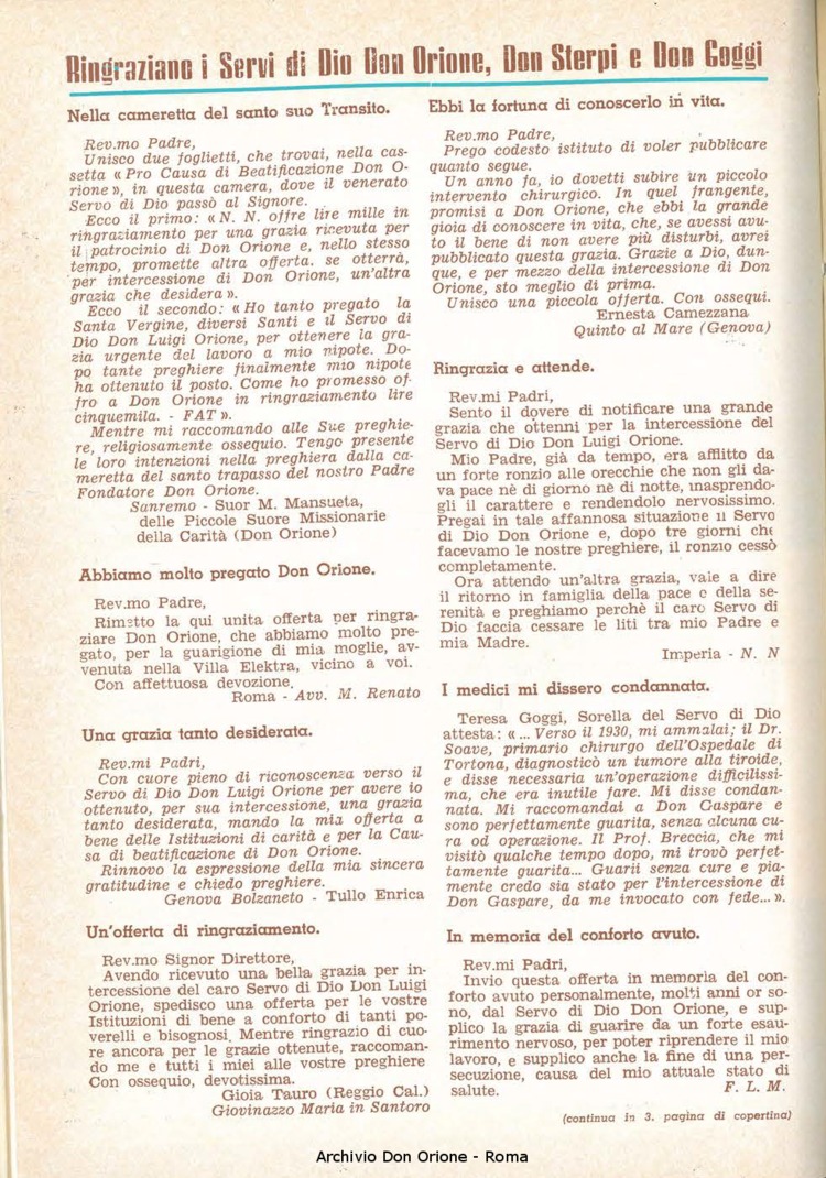 La piccola Opera della Divina Provvidenza, 56, 07, 01-04-1961, pagina 2