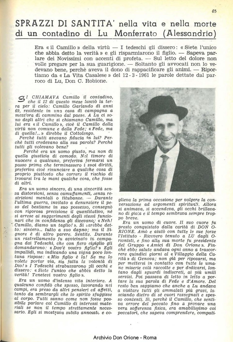 La piccola Opera della Divina Provvidenza, 56, 07, 01-04-1961, pagina 5