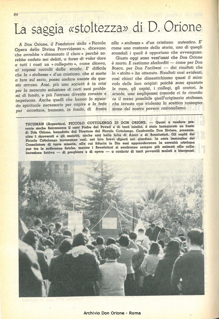La piccola Opera della Divina Provvidenza, 56, 09, 01-05-1961, pagina 4