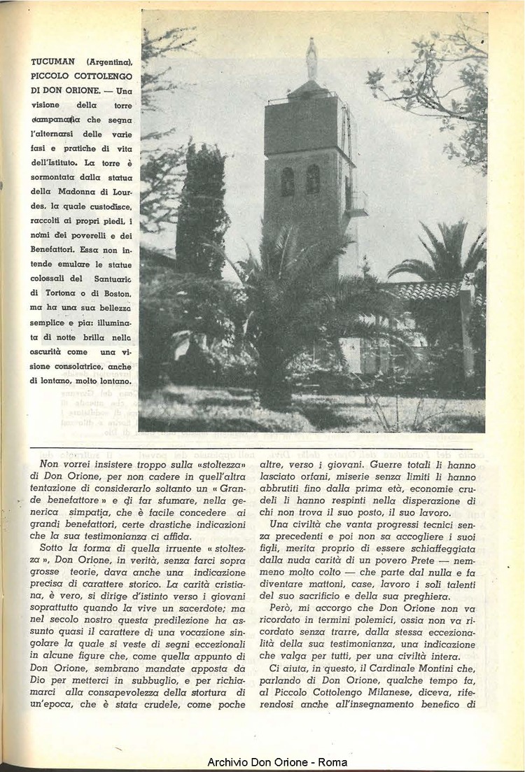 La piccola Opera della Divina Provvidenza, 56, 09, 01-05-1961, pagina 5