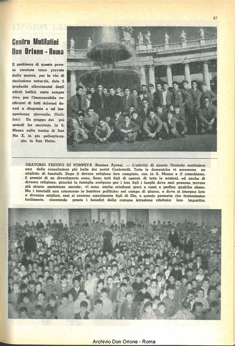 La piccola Opera della Divina Provvidenza, 56, 09, 01-05-1961, pagina 7