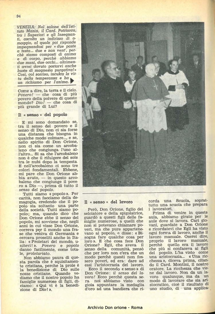 La piccola Opera della Divina Provvidenza, 56, 09, 01-05-1961, pagina 14