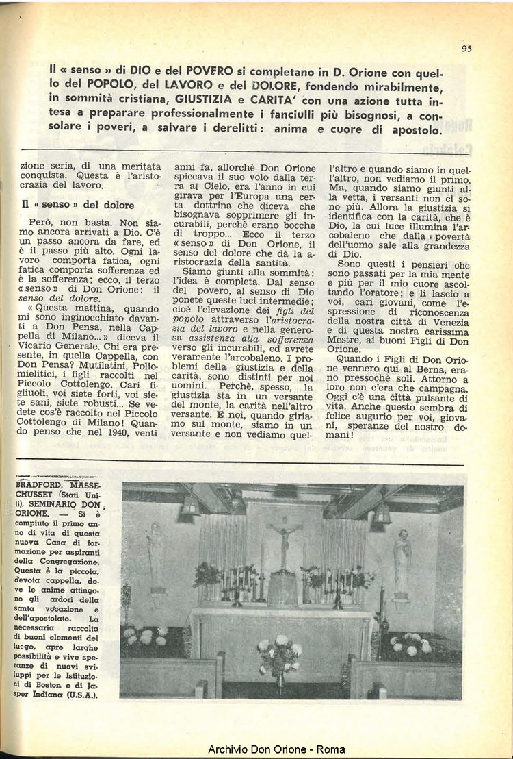 La piccola Opera della Divina Provvidenza, 56, 09, 01-05-1961, pagina 15