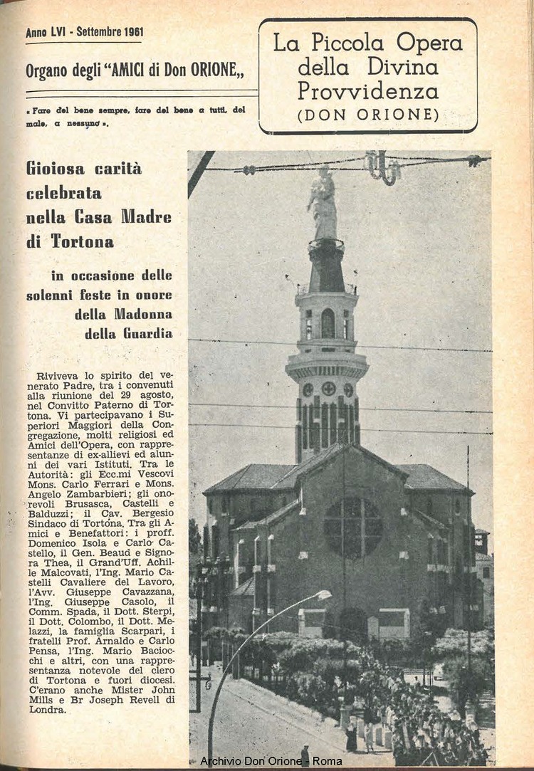 La piccola Opera della Divina Provvidenza, 56, 18, 01-09-1961, pagina 3