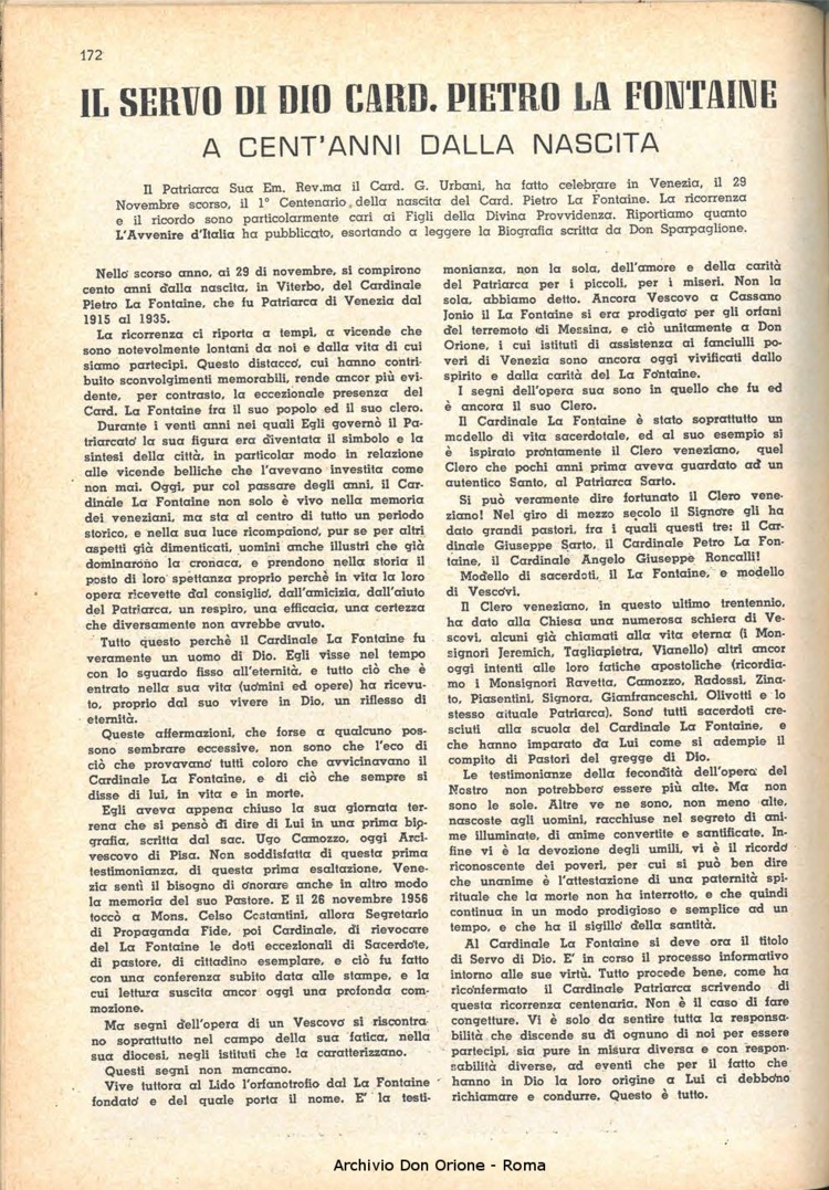 La piccola Opera della Divina Provvidenza, 56, 18, 01-09-1961, pagina 12