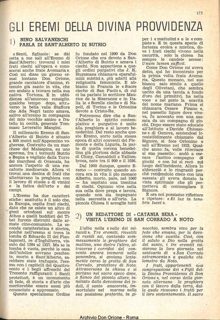La piccola Opera della Divina Provvidenza, 56, 18, 01-09-1961, pagina 13