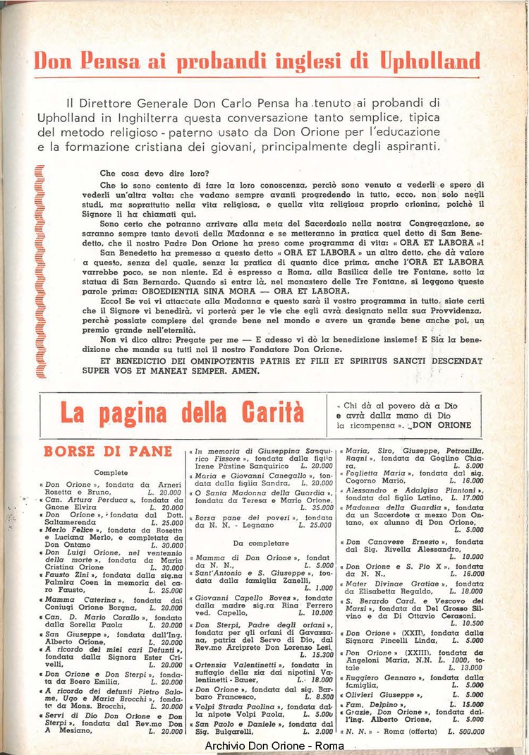La piccola Opera della Divina Provvidenza, 56, 19, 01-10-1961, pagina 19