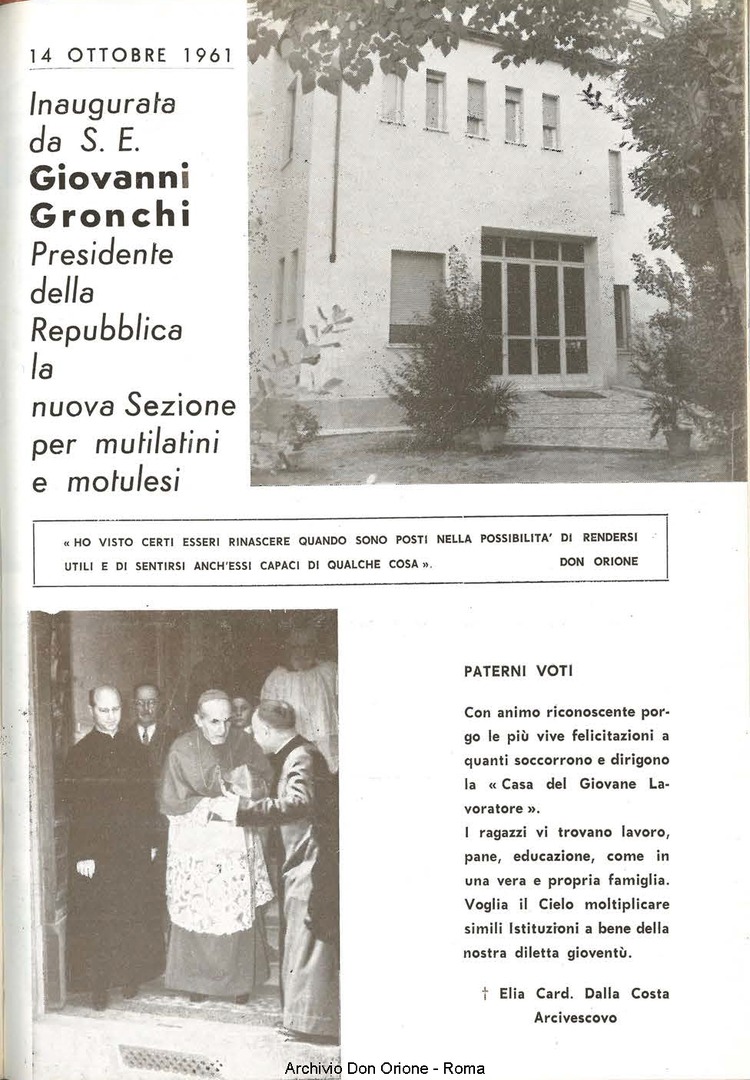 La piccola Opera della Divina Provvidenza, 56, 19, 01-10-1961, pagina 23