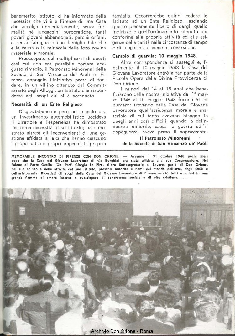 La piccola Opera della Divina Provvidenza, 56, 19, 01-10-1961, pagina 35