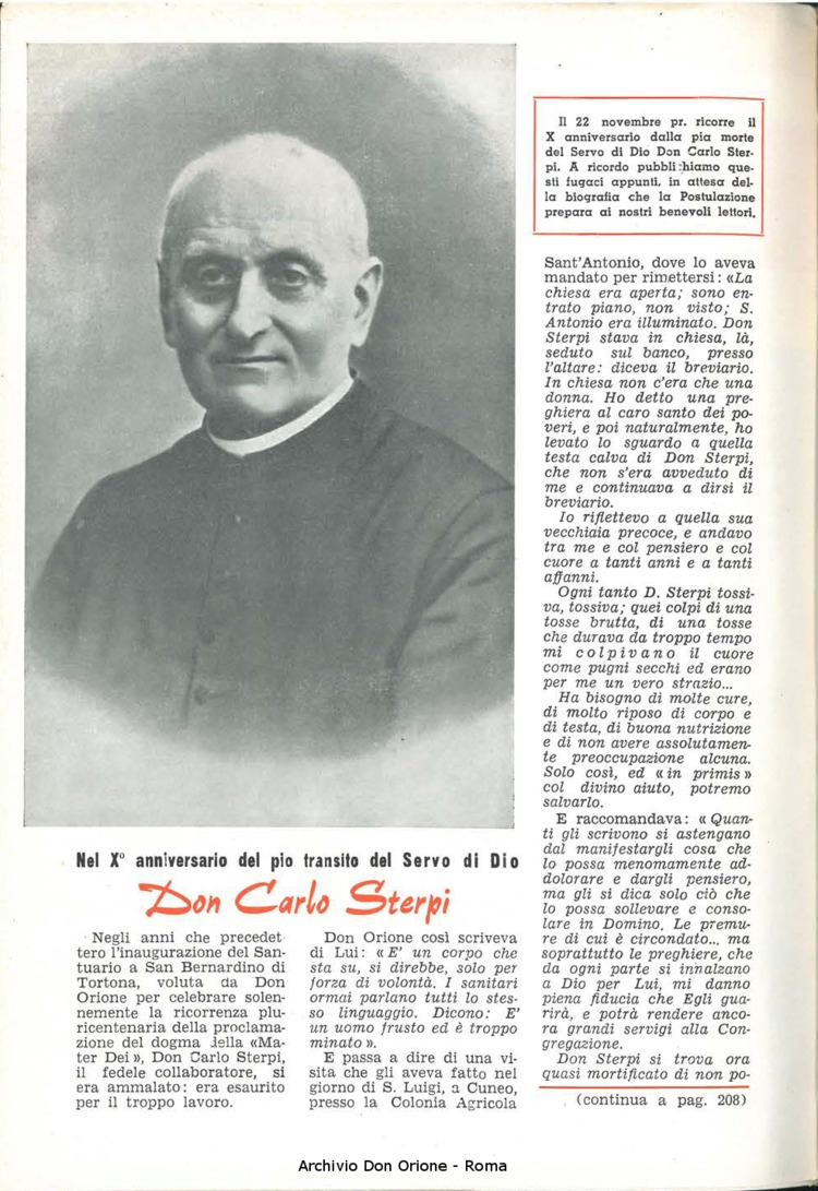 La piccola Opera della Divina Provvidenza, 56, 21, 01-11-1961, pagina 2