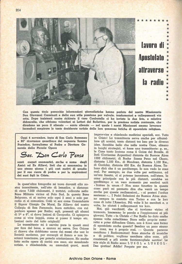 La piccola Opera della Divina Provvidenza, 56, 21, 01-11-1961, pagina 4