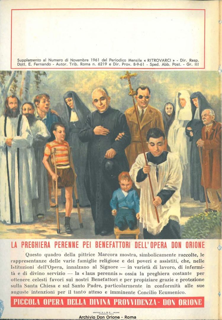 La piccola Opera della Divina Provvidenza, 56, 21, 01-11-1961 calendario, pagina 8
