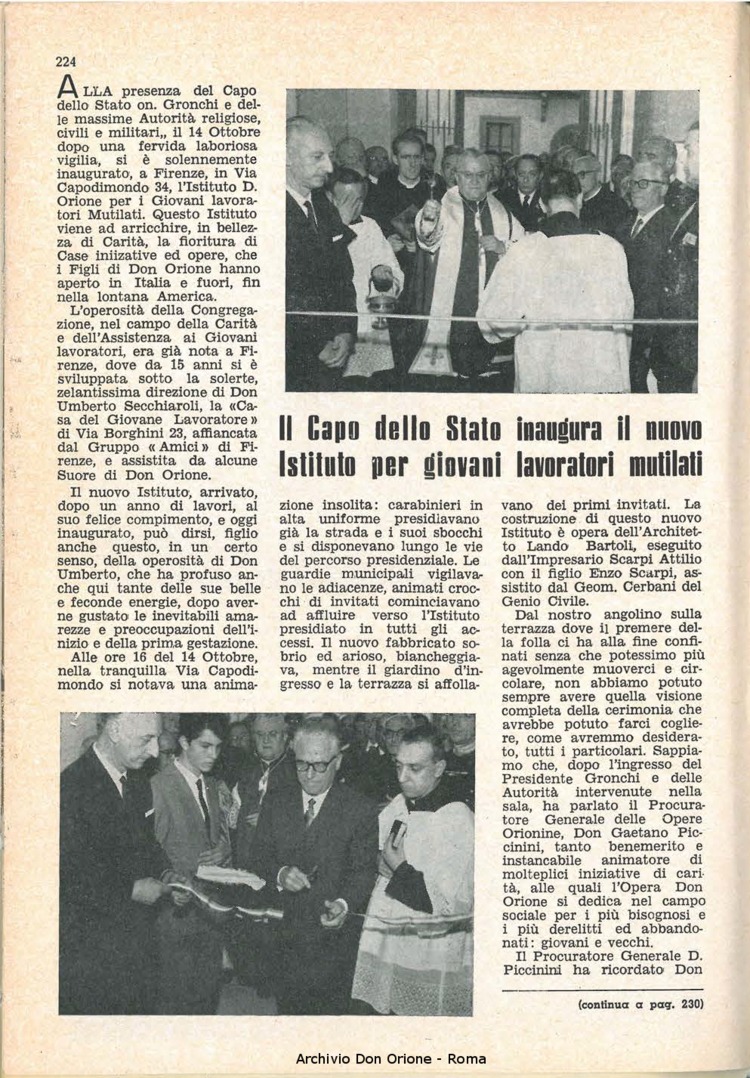 La piccola Opera della Divina Provvidenza, 56, 23, 01-12-1961, pagina 4