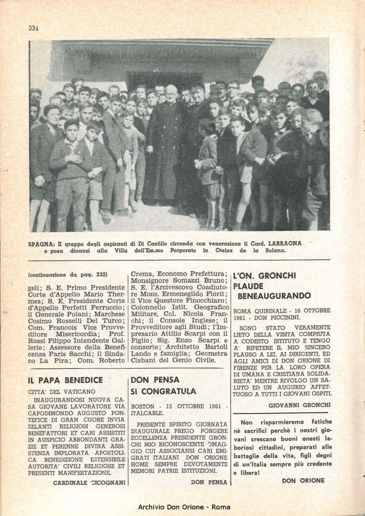 La piccola Opera della Divina Provvidenza, 56, 23, 01-12-1961, pagina 14