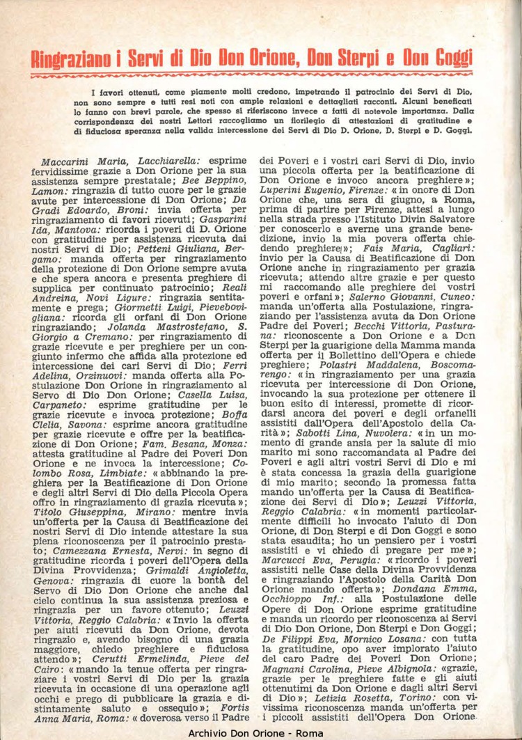 La piccola Opera della Divina Provvidenza, 57, 01, 01-01-1962, pagina 2