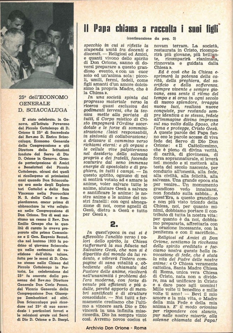 La piccola Opera della Divina Provvidenza, 57, 01, 01-01-1962, pagina 6