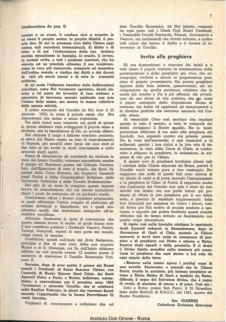 La piccola Opera della Divina Provvidenza, 57, 01, 01-01-1962, pagina 7