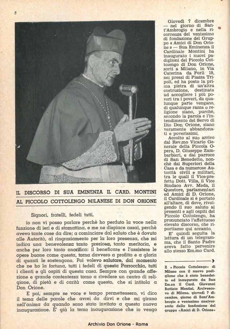 La piccola Opera della Divina Provvidenza, 57, 01, 01-01-1962, pagina 8