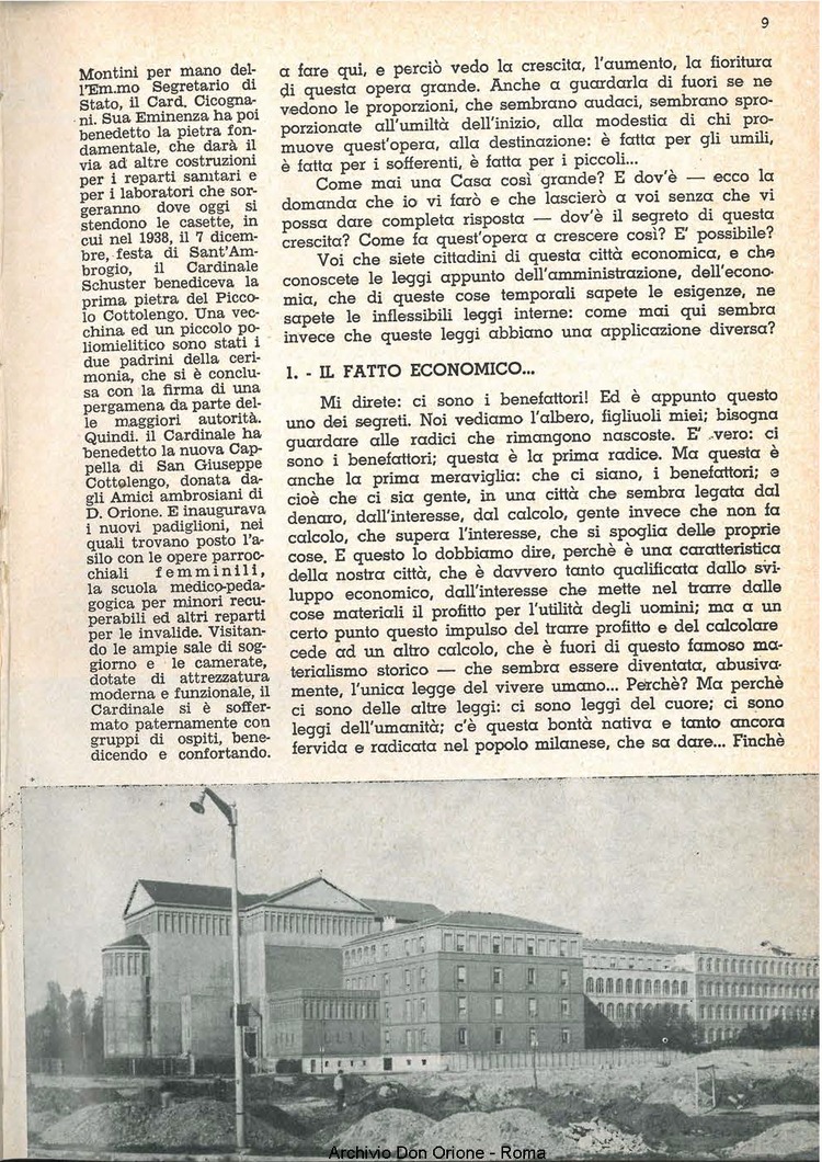 La piccola Opera della Divina Provvidenza, 57, 01, 01-01-1962, pagina 9