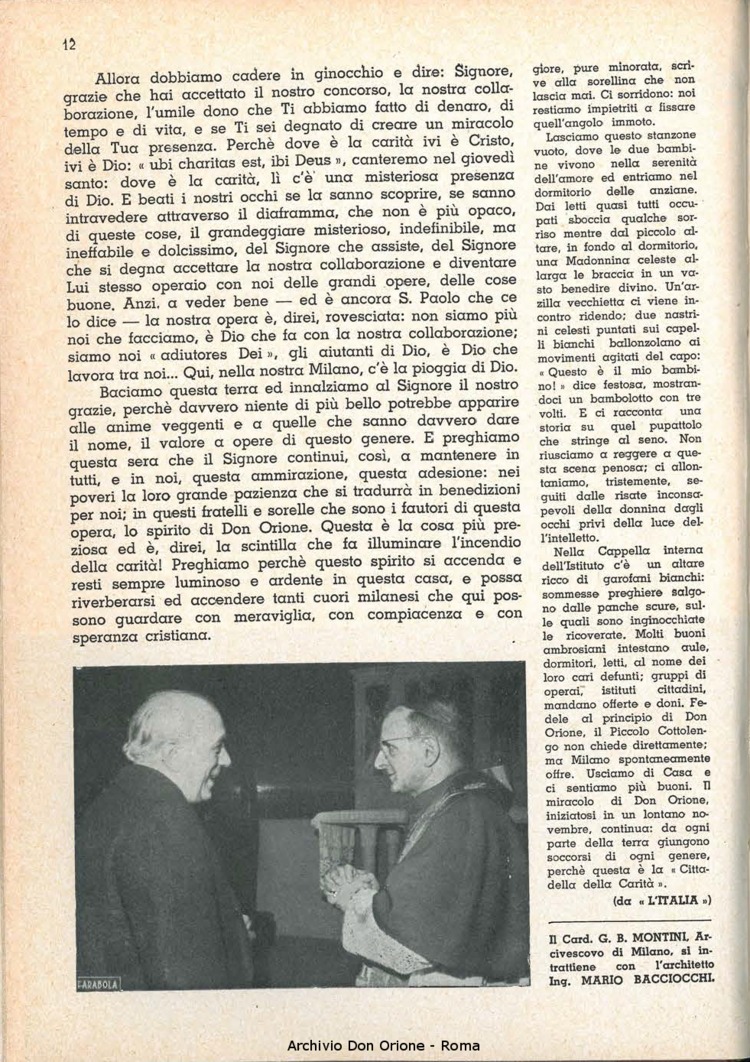 La piccola Opera della Divina Provvidenza, 57, 01, 01-01-1962, pagina 12