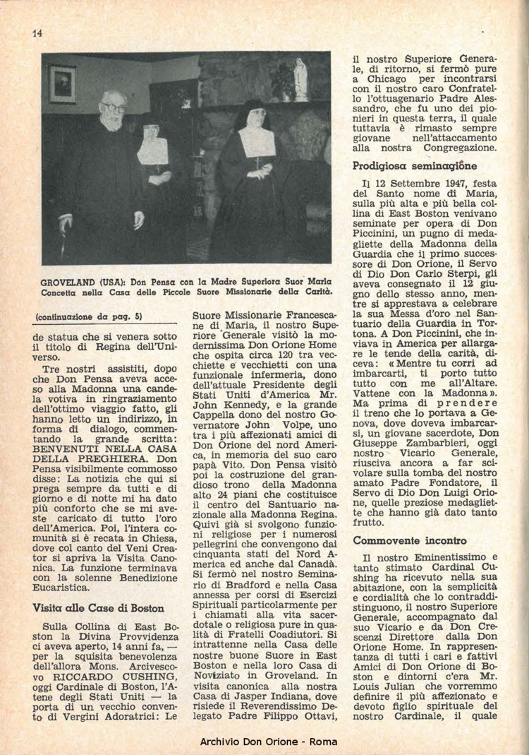 La piccola Opera della Divina Provvidenza, 57, 01, 01-01-1962, pagina 14