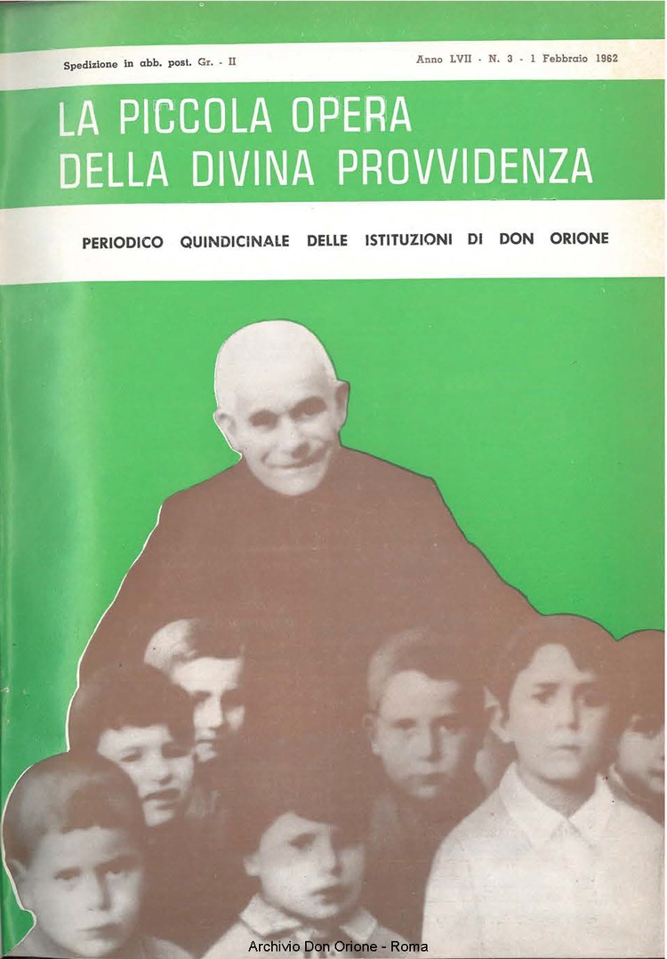 La piccola Opera della Divina Provvidenza, 57, 03, 01-02-1962, pagina 1