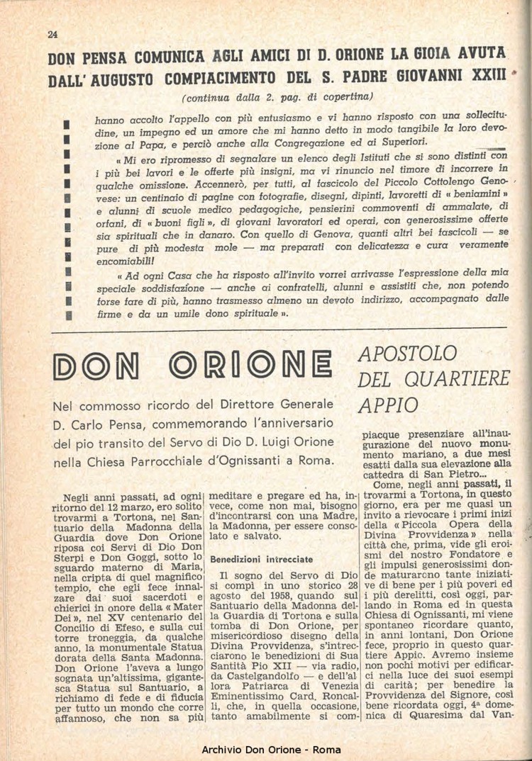 La piccola Opera della Divina Provvidenza, 57, 03, 01-02-1962, pagina 4