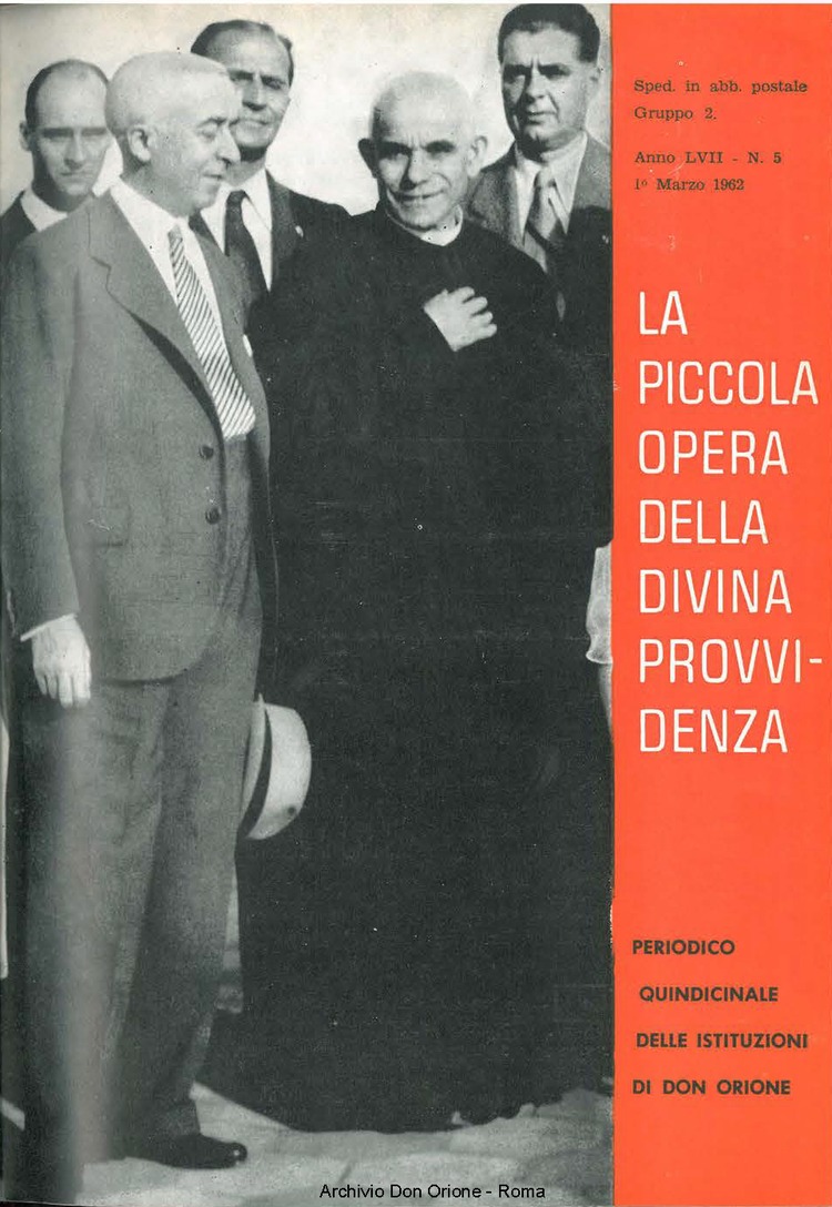 La piccola Opera della Divina Provvidenza, 57, 05, 01-03-1962, pagina 1