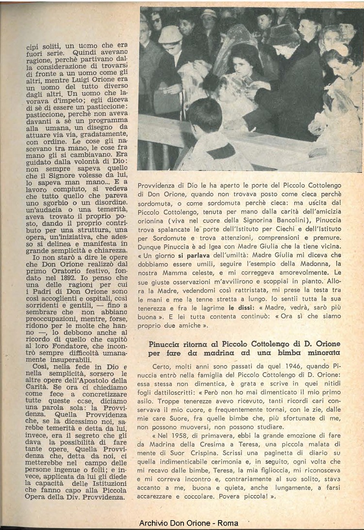 La piccola Opera della Divina Provvidenza, 57, 05, 01-03-1962, pagina 13