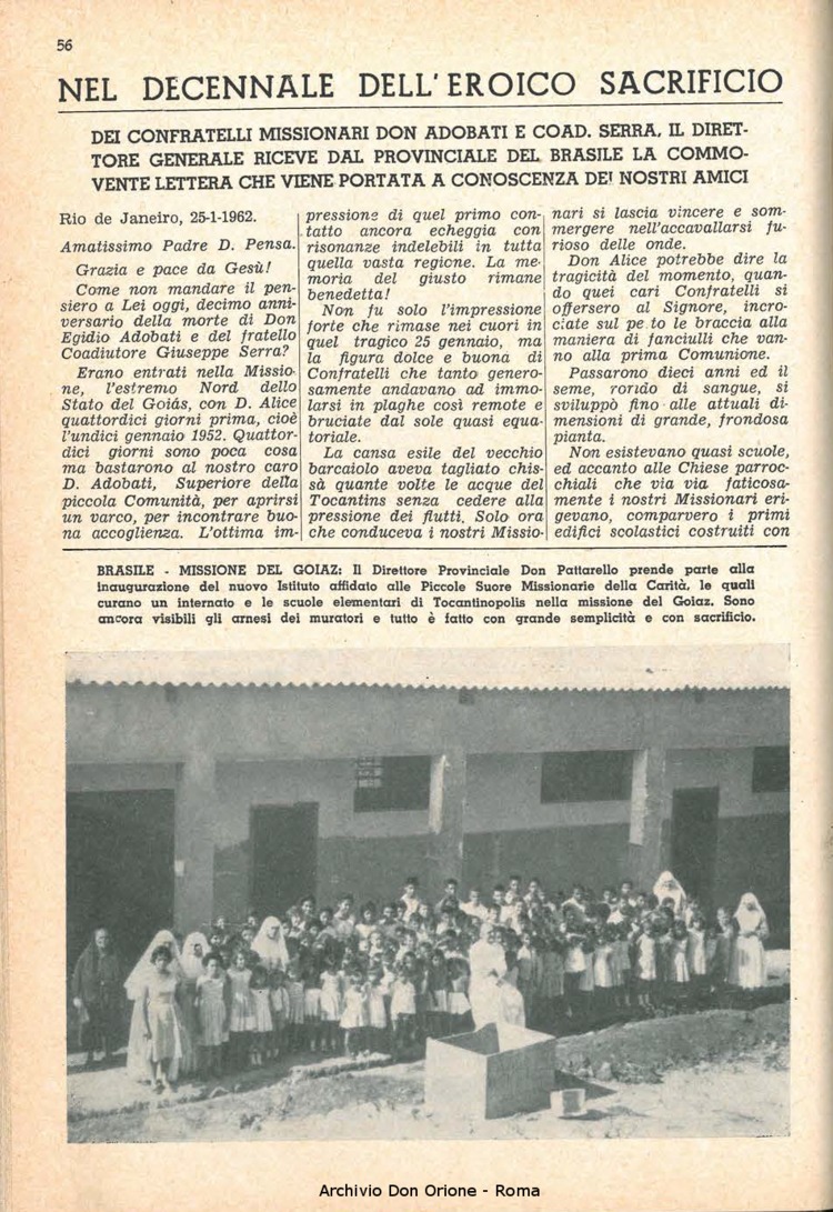 La piccola Opera della Divina Provvidenza, 57, 05, 01-03-1962, pagina 16