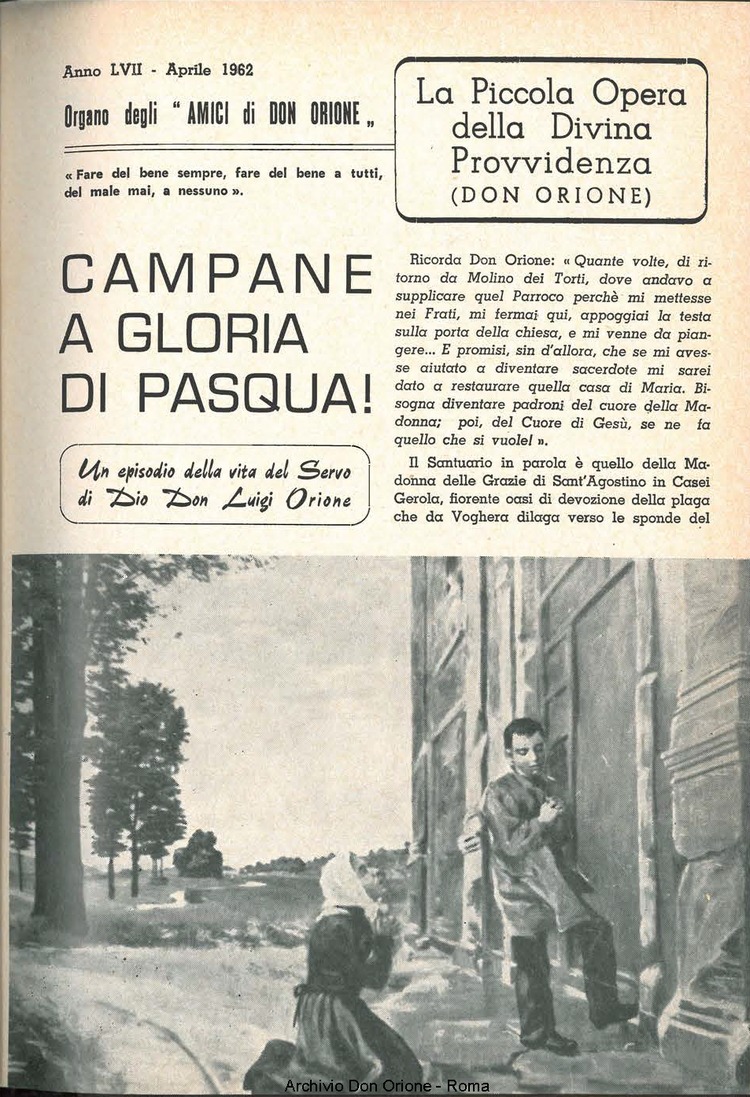 La piccola Opera della Divina Provvidenza, 57, 08, 01-04-1962, pagina 3
