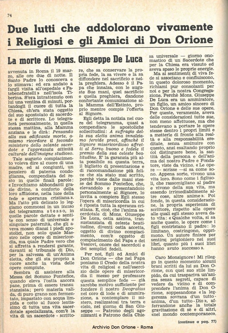 La piccola Opera della Divina Provvidenza, 57, 08, 01-04-1962, pagina 12