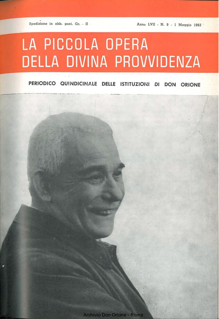 La piccola Opera della Divina Provvidenza, 57, 09, 01-05-1962, pagina 1