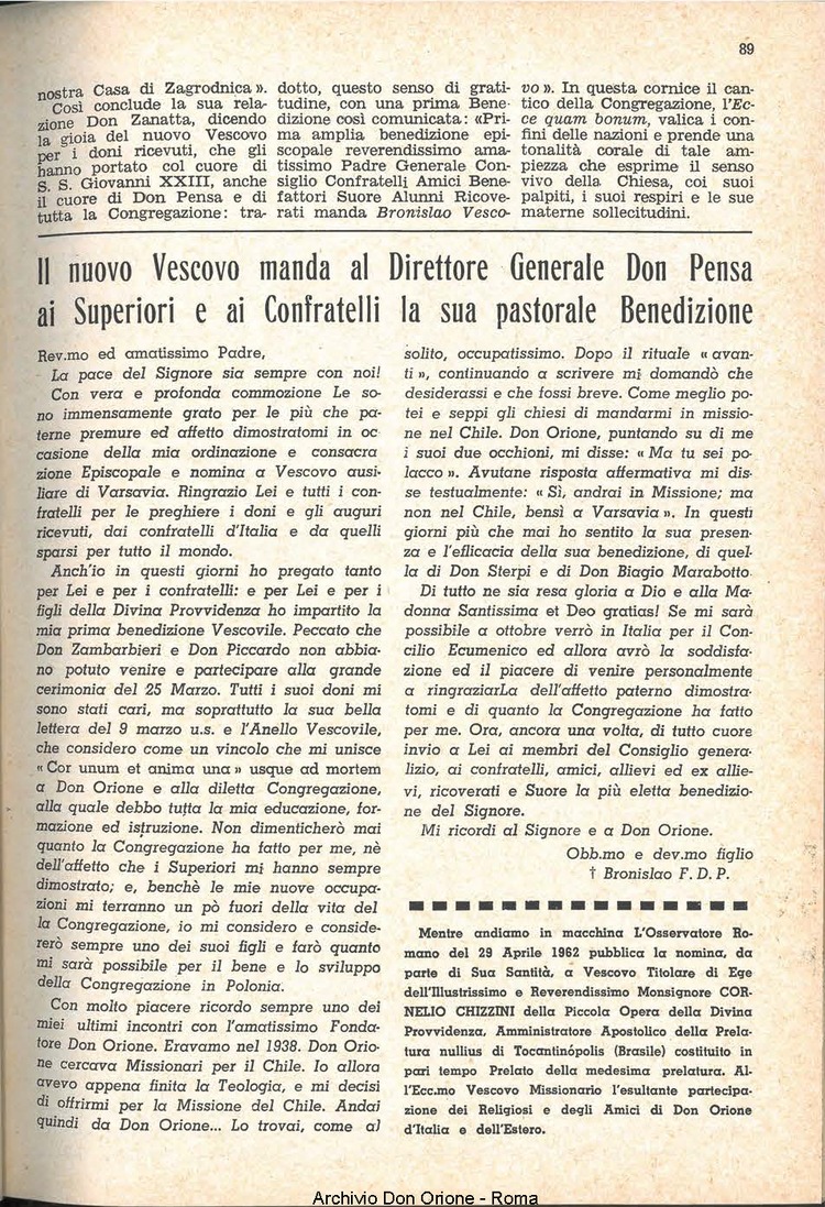La piccola Opera della Divina Provvidenza, 57, 09, 01-05-1962, pagina 9